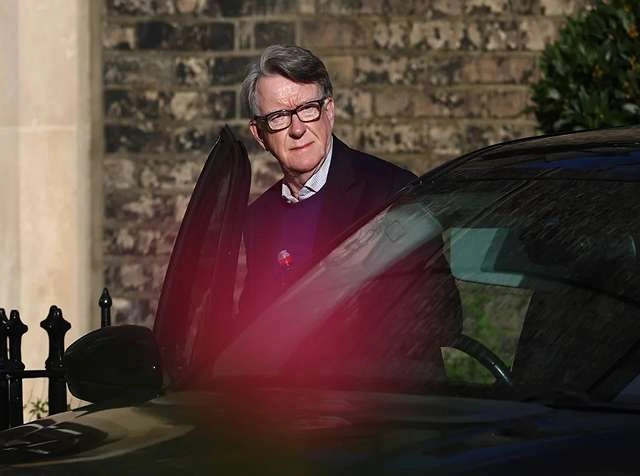 Following his detention on allegations of misconduct in public office, Lord Mandelson was released on bail