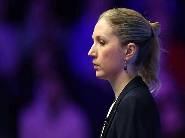 The 2025 UK Championship won't let a snooker referee referee her husband's matches