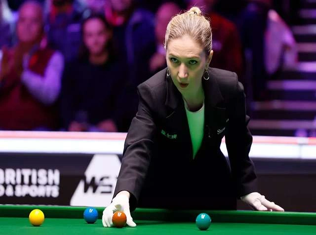 The 2025 UK Championship won't let a snooker referee referee her husband's matches